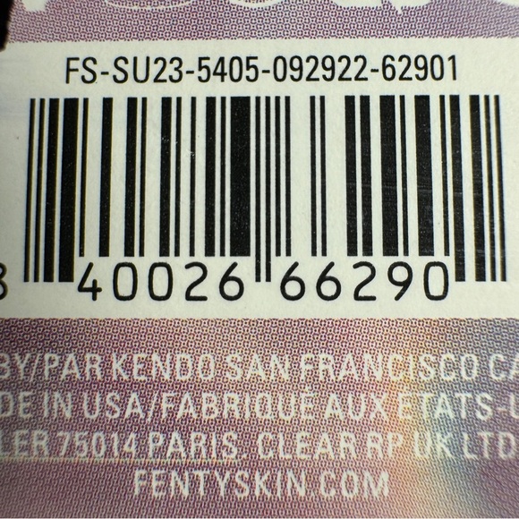 Fenty Skin Pore Essentials Set Cookies N Clean 1oz & Fat Water 1.7oz Mini Travel - Picture 7 of 9